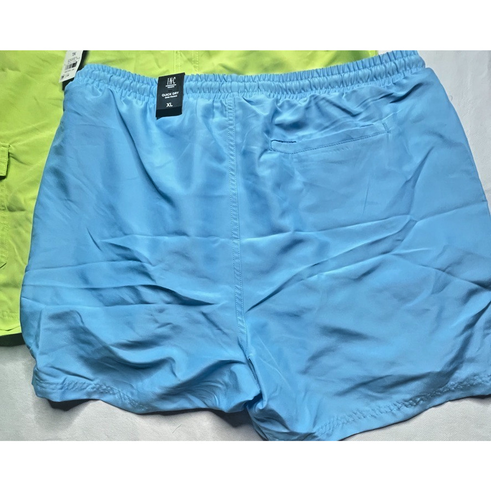Mens Swimming Trunks 2 PC Lot Drawstring Pockets Quick Dry Board Shorts Size XL - Picture 7 of 15